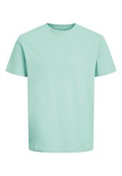 Bawełniana koszulka T-BASIC. Zielone t-shirty męskie Volcano, l, bez wzorów, z bawełny, bez kołnierzyka, bez ramiączek. Za 59.99 zł.