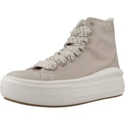 Tenisówki Converse Model Chuck Taylor All Star Move Hi Kolor Jasnobrązowy. Brązowe trampki i tenisówki damskie Converse, bez wzorów, z tkaniny, bez zapięcia. Za 404.25 zł.