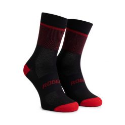 Skarpetki rowerowe męskie Rogelli Hero II. Czarne skarpety męskie Rogelli, bez wzorów. Za 65.00 zł.