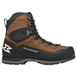 Buty trekkingowe Garmont Nebraska 3 GTX. Brązowe trekkingi męskie Garmont, z materiału, bez zapięcia. Za 978.00 zł.