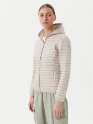 Save The Duck Kurtka przejściowa D33620W IRIS20 Beżowy Regular Fit. Brązowe kurtki damskie Save the duck, bez wzorów, z syntetyku, bez kaptura. Za 399.99 zł.