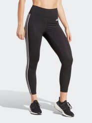 Adidas Legginsy Train Essentials 3-Stripes High-Waisted 7/8 Leggings HT5438 Czarny. Czarne legginsy damskie Adidas, xs, bez wzorów, z syntetyku, na fitness i siłownię. Za 139.99 zł.