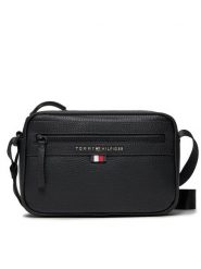 Tommy Hilfiger Saszetka Essential Pu Ew Reporter AM0AM12093 Czarny. Czarne saszetki i nerki męskie Tommy Hilfiger, ze skóry. Za 249.99 zł.