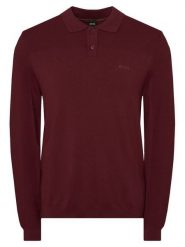 BOSS Sweter Momentum-X PL 50568962 Bordowy Regular Fit. Czerwone swetry męskie Boss, l, bez wzorów, z syntetyku, bez kołnierzyka, bez ramiączek. Za 699.99 zł.