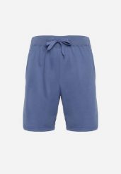 Niebieskie Szorty Dresowe z Gumką w Pasie Zhen. Niebieskie szorty męskie Born2be, bez wzorów, z dresówki. Za 19.99 zł.