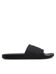 Guess Klapki FMJTOT ELE19 Czarny. Czarne klapki męskie Guess, z aplikacjami, z tworzywa sztucznego, bez zapięcia. Za 129.99 zł.