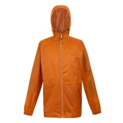 Pack It III męska kieszonkowa turystyczna wodoodporna kurtka. Zielone kurtki męskie Regatta, m, bez wzorów, sportowe, bez kaptura. W wyprzedaży za 149.99 zł.