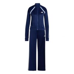 Bluza damska adidas Teamsport. Niebieskie bluzy damskie Adidas, m, bez wzorów, z bawełny, bez ramiączek, bez kaptura. Za 288.50 zł.