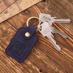 Paolo Peruzzi Zestaw prezentowy portfel damski skórzany vintage i brelok do kluczy granatowy ZUP-104-DB. Niebieskie portfele damskie Paolo Peruzzi. Za 168.93 zł.