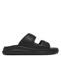 Klapki KARL LAGERFELD. Czarne klapki męskie KARL LAGERFELD, bez wzorów, bez zapięcia. Za 439.99 zł.