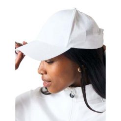 Damska czapka z daszkiem PS of Sweden Ophelia Airflow. Białe czapki damskie PS OF SWEDEN, bez wzorów, sportowe. Za 226.00 zł.