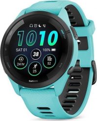 Zegarek sportowy Garmin Forerunner 265 Niebieski (010-02810-12). Niebieskie zegarki sportowe Garmin, bez wzorów. Za 2,202.98 zł.