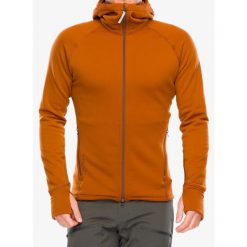 Bluza polarowa z kapturem męska Houdini Power Houdi. Brązowe bluzy sportowe męskie Houdini, na zimę, m, bez wzorów, z polaru, z kapturem, narciarskie. Za 738.99 zł.