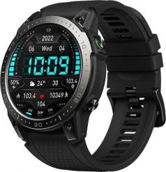 Smartwatch Zeblaze Ares 3 Pro Czarny (Ares 3 Pro Black). Czarne zegarki smartwatch Zeblaze, bez wzorów. Za 166.05 zł.