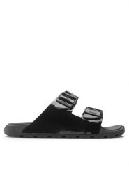 Boss Klapki 50481874 Czarny. Czarne klapki damskie Boss, bez wzorów, z tworzywa sztucznego, bez obcasa, bez zapięcia. Za 369.99 zł.