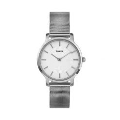 Zegarek Timex. Szare zegarki damskie Timex, srebrne. Za 379.99 zł.