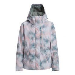 Kurtka śnieżna dla Kobiety ROXY JETTY Niebieski. Niebieskie kurtki sportowe damskie Roxy, na zimę, bez wzorów, bez ramiączek, bez kaptura, narciarskie. Za 669.99 zł.
