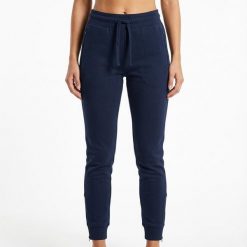 Spodnie sportowe z bawełny PANT F SKINNY oversize. Niebieskie buty sportowe męskie Legea, bez wzorów, z bawełny, do biegania. W wyprzedaży za 94.50 zł.