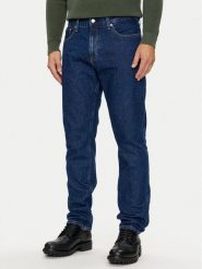 Calvin Klein Jeans Jeansy Authentic J30J325891 Granatowy Straight Fit. Niebieskie jeansy męskie Calvin Klein Jeans, z bawełny. Za 459.99 zł.