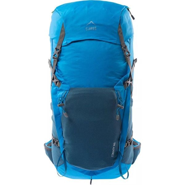 Plecak turystyczny trekkingowy Elbrus Convoy 65. Niebieskie plecaki damskie ELBRUS, bez wzorów, sportowe. W wyprzedaży za 728.60 zł.