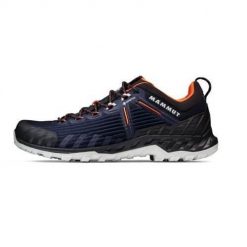 Buty trekkingowe męskie Mammut Alnasca Knit Iii Low Gtx. Niebieskie trekkingi męskie Mammut, z materiału, bez zapięcia. Za 1,008.60 zł.
