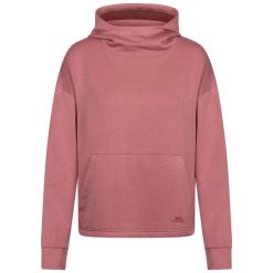 Bluza Z Kapturem Damska Sportowa Grayling. Fioletowe bluzy damskie Trespass, l, bez wzorów, z dzianiny, sportowe, bez ramiączek, z kapturem. Za 137.99 zł.