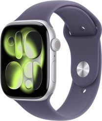 Smartwatch Apple Watch Series 11 GPS + Cellular 46mm Silver Aluminiowa Case with Fioletowa Fog Sport Band - S/M. Fioletowe zegarki smartwatch Apple, bez wzorów. Za 2,630.99 zł.