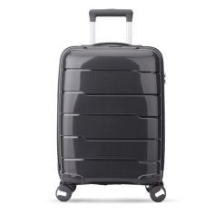 Walizka kabinowa Semi Line. Czarne walizki damskie Semi-line, bez wzorów. Za 159.99 zł.