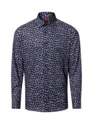 Finshley & Harding koszula biznesowa Mężczyźni Slim Fit Bawełna niebieski, 39. Niebieskie koszule męskie Finshley & Harding, m, bez wzorów, z bawełny, biznesowe, bez kołnierzyka, bez ramiączek. Za 169.95 zł.