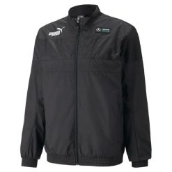 Kurtka z dresu Puma Mapf1 Sds. Czarne kurtki męskie Puma, na lato, l, bez wzorów, z dresówki, eleganckie, bez kaptura. Za 401.90 zł.