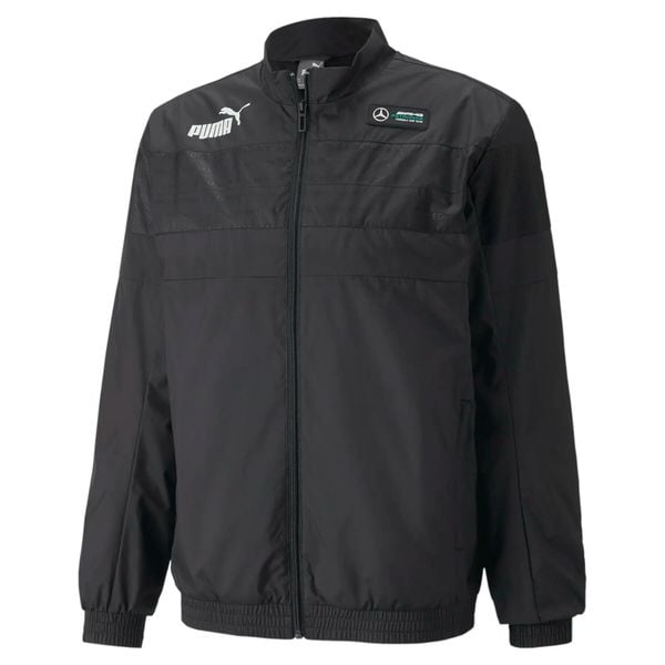 Kurtka z dresu Puma Mapf1 Sds. Czarne kurtki męskie Puma, na lato, l, bez wzorów, z dresówki, eleganckie, bez kaptura. Za 345.00 zł.
