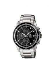 Casio Zegarek Edifice EFR-526D-1AVUEF Srebrny. Szare, analogowe zegarki męskie Casio, bez wzorów, srebrne. Za 449.99 zł.