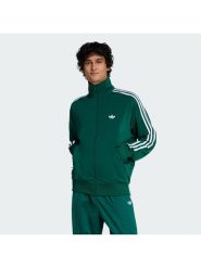 Adidas Bluza Firebird KD8314 Zielony Loose Fit. Zielone bluzy męskie Adidas, m, bez wzorów, z syntetyku, bez ramiączek, bez kaptura. Za 328.99 zł.