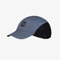 Czapka z daszkiem BUFF SPEED CAP SOLID. Niebieskie czapki damskie Buff, bez wzorów, sportowe. W wyprzedaży za 97.93 zł.