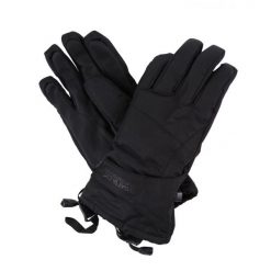 Rękawiczki wodoodporne Transition Gloves III. Czarne rękawiczki męskie Regatta, bez wzorów. Za 172.45 zł.