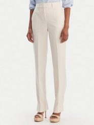 Marella Spodnie materiałowe Pagina 2613131081 Biały Slim Fit. Białe spodnie materiałowe damskie Marella, bez wzorów, z materiału. Za 669.99 zł.