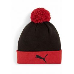 Młodzieżowa czapka z pomponem AC Milan PUMA For All Time Red Black. Czarna czapki damskie Puma, bez wzorów, młodzieżowe. Za 119.00 zł.