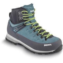 Buty trekkingowe damskie MEINDL Montafon Lady GTX z membraną Gore-tex. Niebieskie obuwie trekkingowe damskie MEINDL, z gore-texu, bez zapięcia. Za 1,249.00 zł.