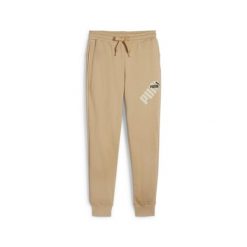 Puma Spodnie Power Graphic Tr Cl 67893683. Brązowe spodnie sportowe męskie Puma, m, bez wzorów, z dresówki. Za 152.99 zł.