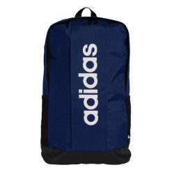 Plecak adidas Linear. Czarne plecaki męskie Adidas, bez wzorów, z materiału. Za 140.15 zł.