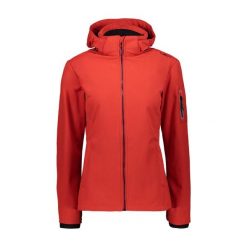 Kurtka przeciwdeszczowa damska z kapturem CMP. Czarne kurtki sportowe damskie CMP, l, bez wzorów, z materiału, bez ramiączek, z kapturem, outdoorowe. Za 280.49 zł.