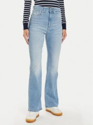 Tommy Jeans Jeansy Sylvia DW0DW19598 Niebieski Flare Fit. Niebieskie jeansy damskie Tommy Jeans, bez wzorów, z bawełny. Za 359.99 zł.