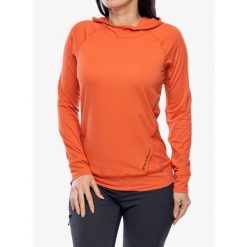 Bluza z kapturem damska Black Diamond Alpenglow Hoody. Brązowe bluzy damskie Black Diamond, bez wzorów, sportowe, bez ramiączek, z kapturem. Za 261.99 zł.
