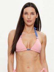 Tommy Hilfiger Góra od bikini UW0UW05099 Różowy. Czerwone bikini Tommy Hilfiger, bez wzorów, z syntetyku. Za 169.99 zł.