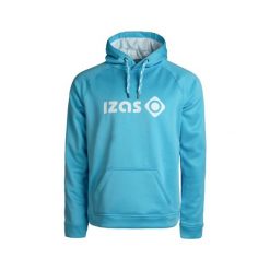 Bluza unisex o sportowym i miejskim stylu, idealna na trekking i wędrówki DUERO. Niebieskie bluzy damskie IZAS, xl, bez wzorów, sportowe, bez ramiączek, z kapturem. Za 182.57 zł.