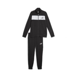 Męski dres poliestrowy PUMA Black. Brązowe komplety dresowe męskie Puma, m, bez wzorów, z dresówki. Za 490.00 zł.