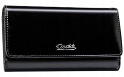 Portfel damski 4U Cavaldi N012-APU-BL czarny. Czarne portfele damskie 4U Cavaldi, ze skóry ekologicznej. Za 31.99 zł.