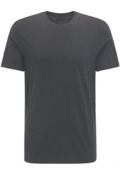 MUSTANG ALEX C EMBROIDERY MĘSKI T-SHIRT KOSZULKA LOGO TEE CASTLEROCK 1015050 4111. Szare t-shirty męskie Mustang, m, bez wzorów, z bawełny, bez kołnierzyka, bez ramiączek. Za 69.99 zł.