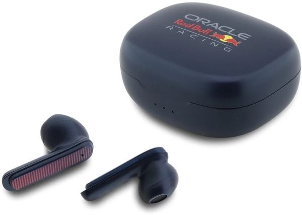 Red Bull Bluetooth ENC Printed Logo Navy Blue TWS Headphones. Czerwone słuchawki bezprzewodowe NoName. Za 112.86 zł.