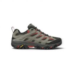 Buty trekkingowe męskie Merrell Moab 3 GTX. Szare trekkingi męskie Merrell, z materiału, bez zapięcia. Za 799.99 zł.